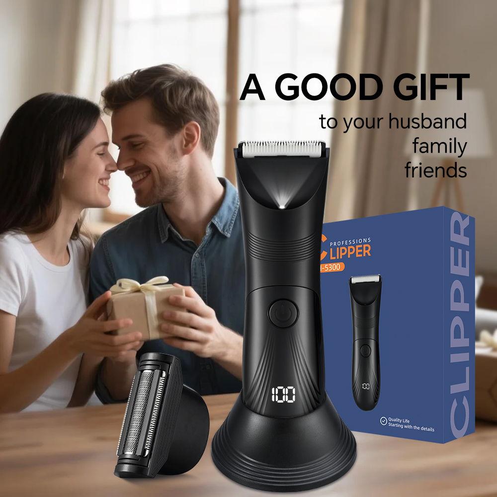 product mens professional use ceramic body hair trimmer epilator shaver kit wholesale beard grooming personal use product category-15