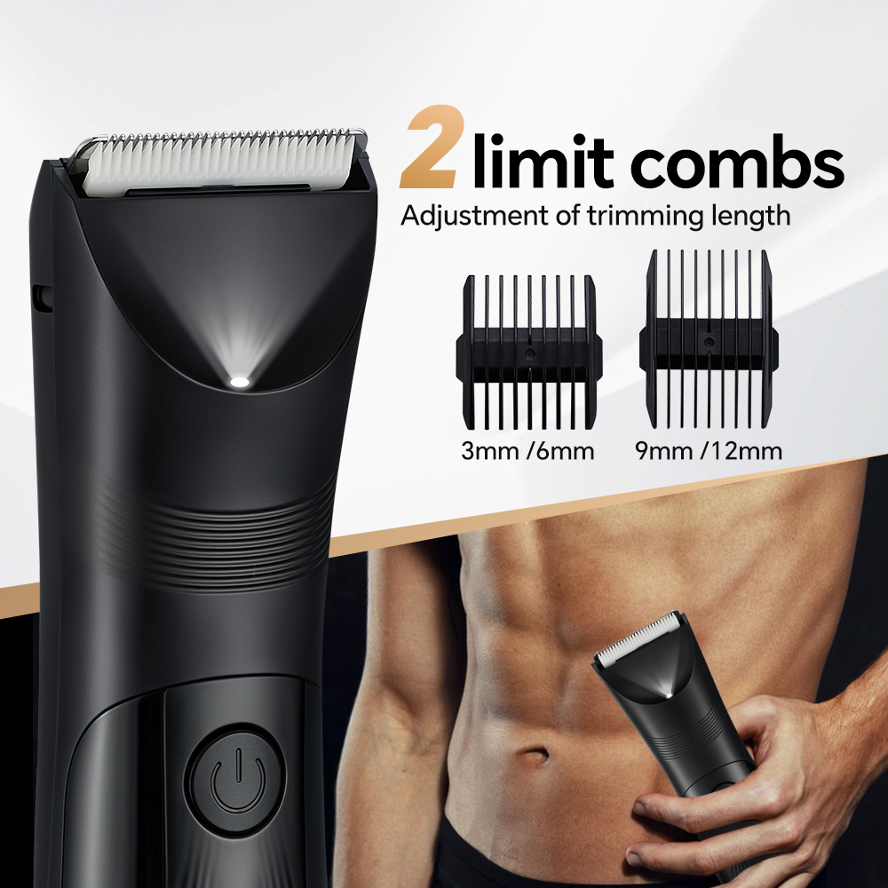 product mens professional use ceramic body hair trimmer epilator shaver kit wholesale beard grooming personal use product category-14