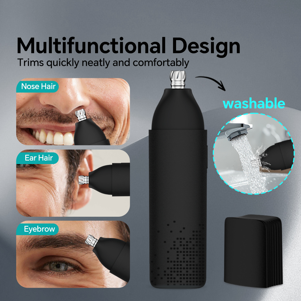 product professional cordless nose hair trimmer kit for men hot sale electric hair for clipper grooming set for household hotel use-12