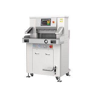 FRONT CP5610L - 560mm/22.04 inç A3 BOYUTLU AĞIR YÜKLENDİRİLMİŞ GİLLOTİN DEĞİŞKEN FREKANS HİDRAULİK KAĞIT KESME MAKİNASI 380V SESİZ KAĞIT KESİM MAKİNASI