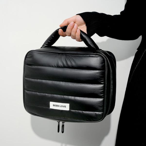 도매 구매자를 위한 친환경적이고 세련된 프린트 화장품 가방