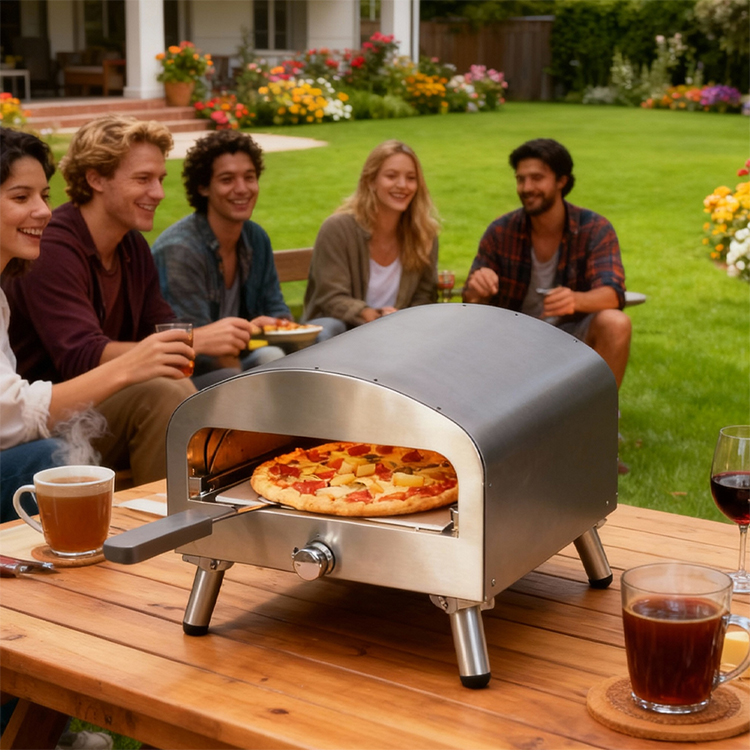 Pizza Oven Garden Kitchen Stainless Steel Portable Small Pizza Oven supplier