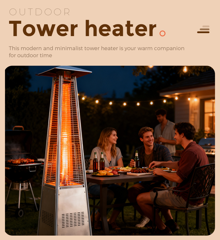 Hot Sale Patio Heater Professional Low Price Gas Heater Patio Restaurant Gas Heater supplier