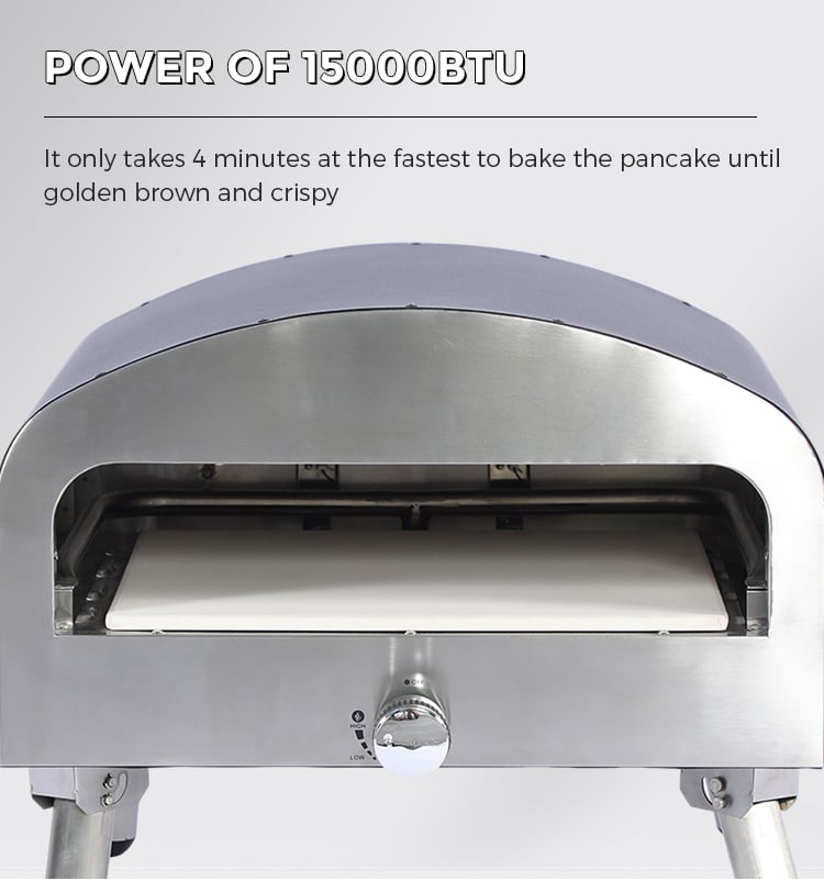Pizza Oven Garden Kitchen Stainless Steel Portable Small Pizza Oven factory