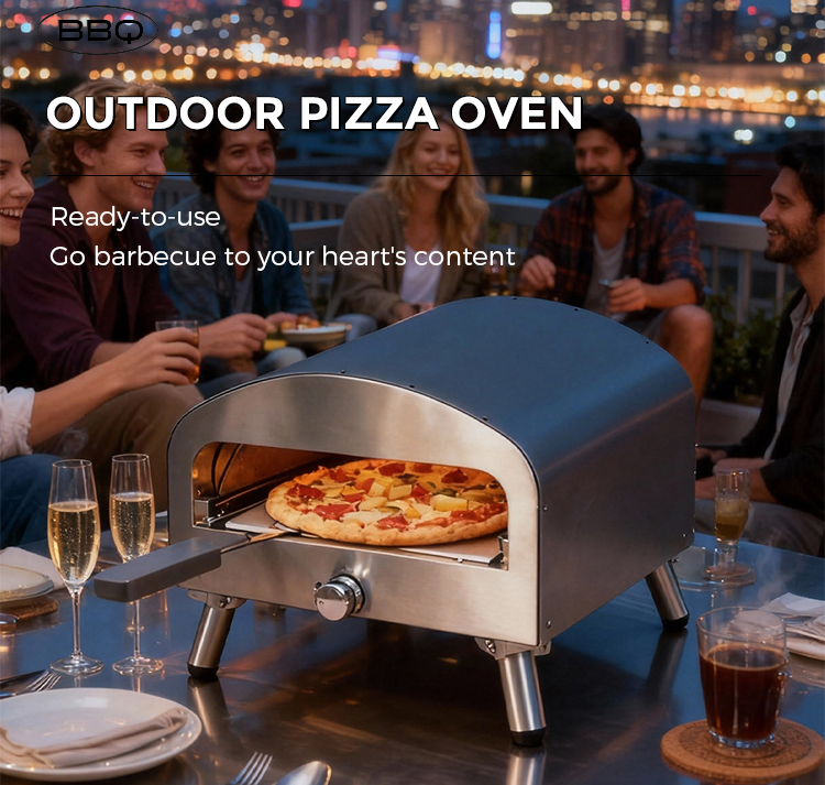 Pizza Oven Garden Kitchen Stainless Steel Portable Small Pizza Oven factory