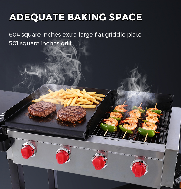 Wholesale High-Power Commercial Barbecue Grill with Plates and Baking Pans Suitable for Outdoor Cooking details