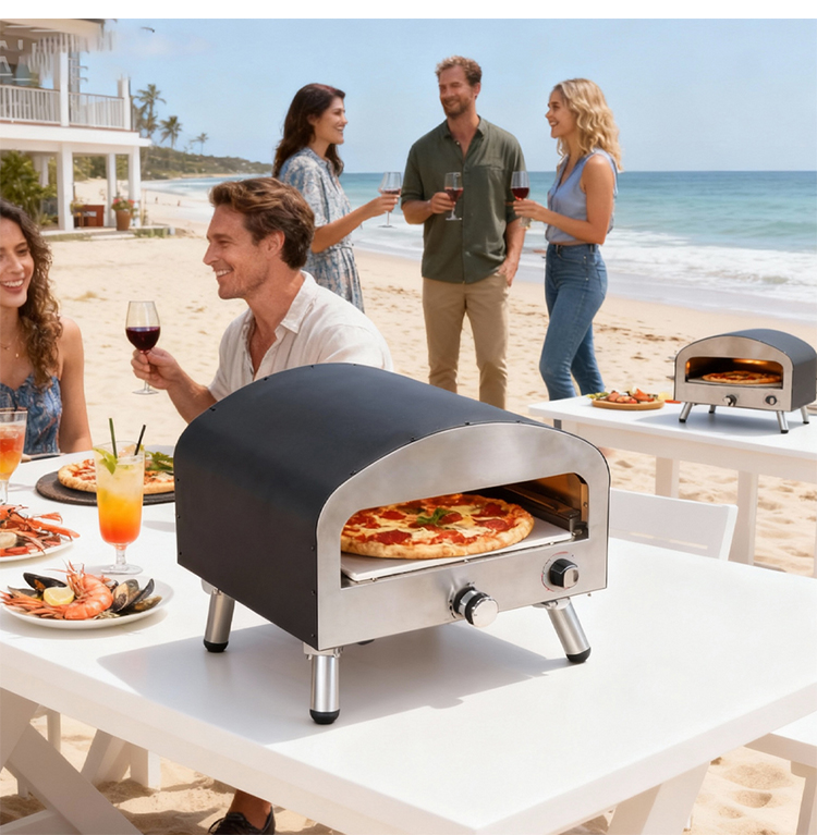 Pizza Oven Garden Kitchen Stainless Steel Portable Small Pizza Oven factory