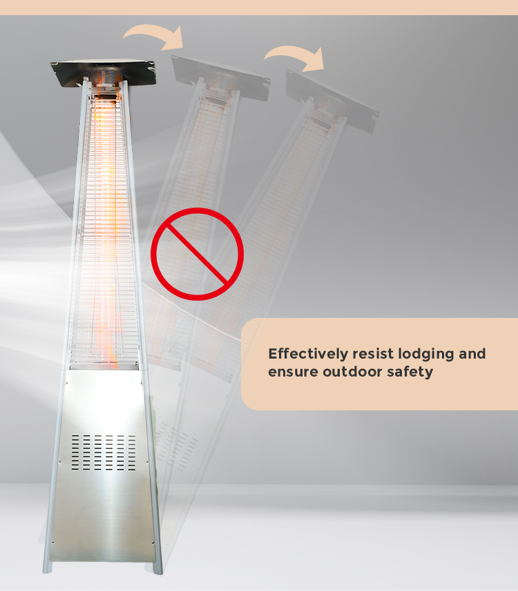 Hot Sale Patio Heater Professional Low Price Gas Heater Patio Restaurant Gas Heater factory