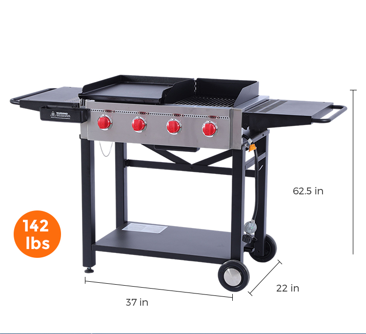 Wholesale High-Power Commercial Barbecue Grill with Plates and Baking Pans Suitable for Outdoor Cooking manufacture