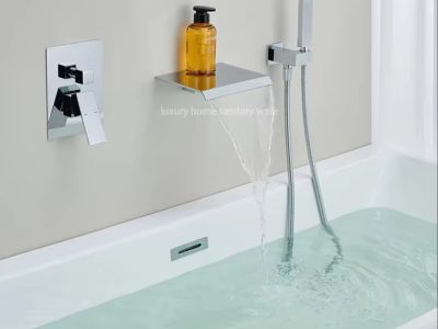 Why Luxury Hotels Invest in Waterfall Bathtub Faucet Designs