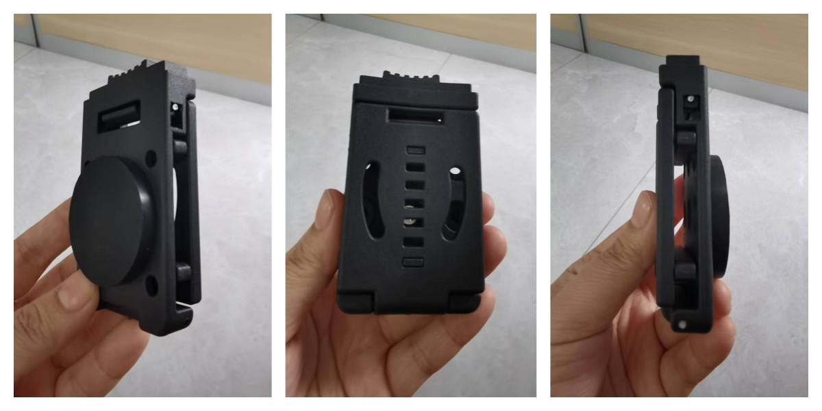 Quick Release Hands-Free Heavy-Duty Rubber Coated Magnetic Tool Holder for Belt Clip factory