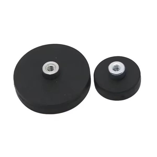 The rubber coating protects both the magnet and the attached object from scratches or damage.