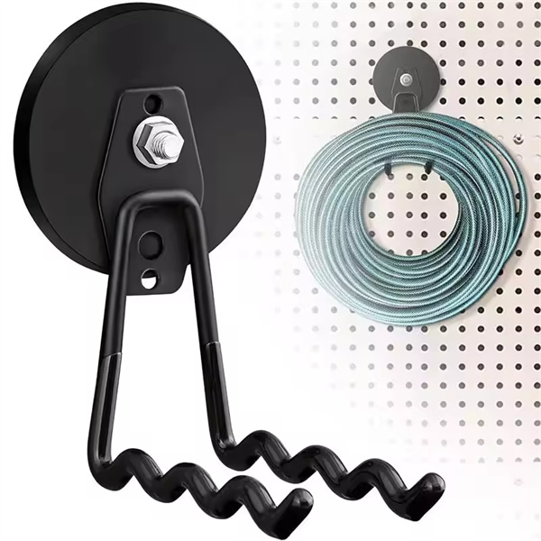 Say goodbye to clutter with magnetic hooks for your garage