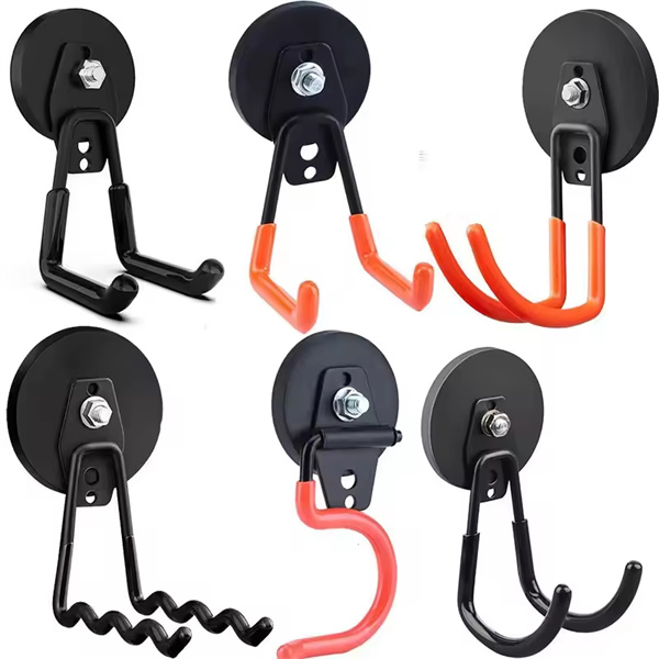 Easy installation and strong hold - magnetic garage hooks
