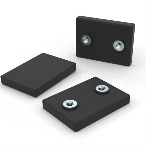 Rubber coated neodymium magnets are resistant to corrosion and can withstand harsh weather conditions.