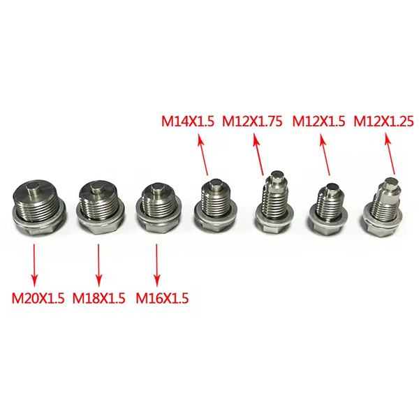 Easy installation and maintenance with a magnetic oil plug
