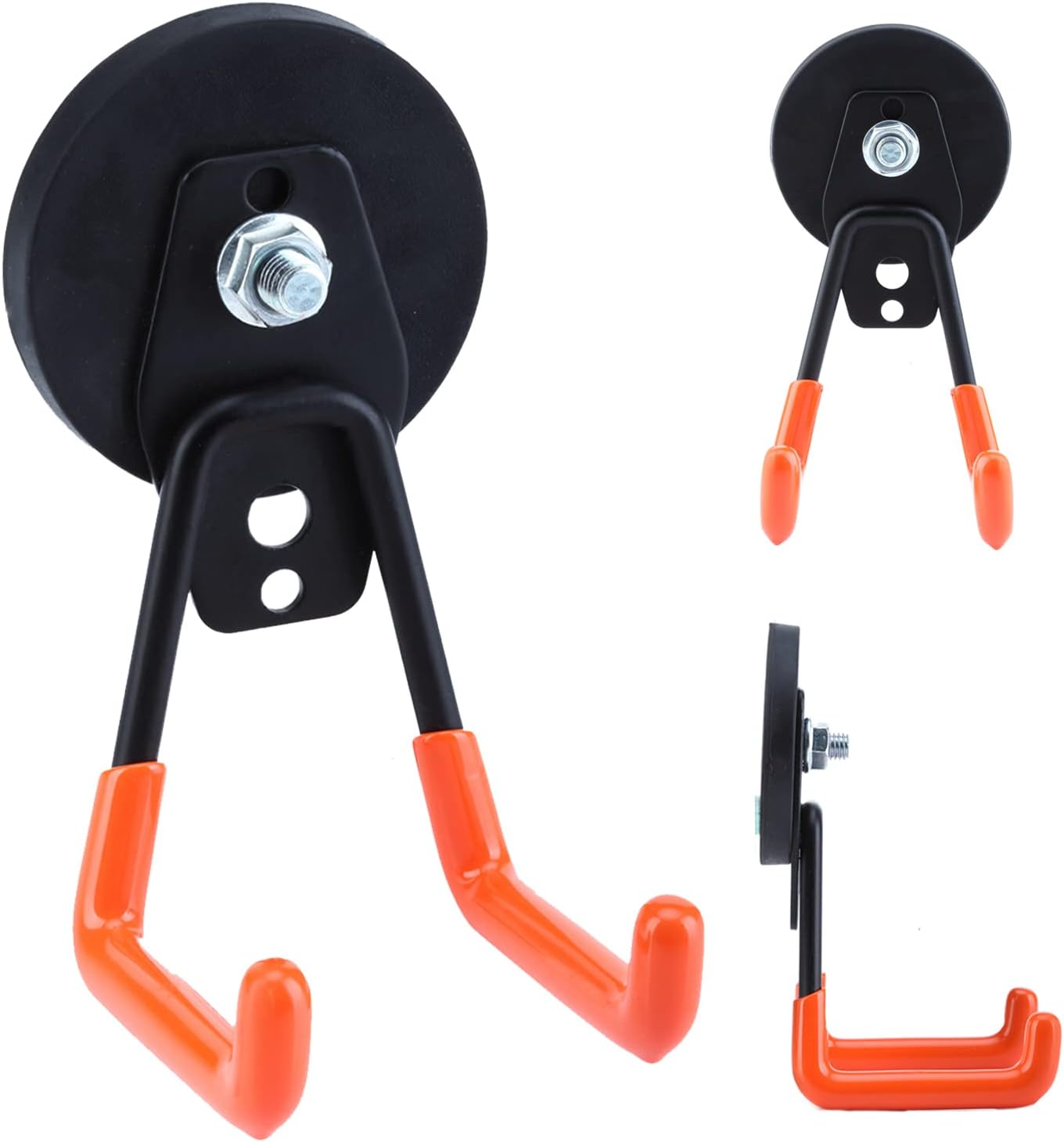 Heavy Duty Waterproof Rubber Coated Magnet Magnetic Garage Hooks for Indoor and Outdoor Hanging manufacture