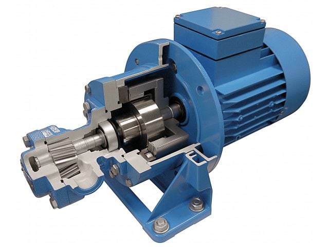 No touch no leak Magnetic coupling for ISO and Polyol motor pump of High Pressure foaming machine details