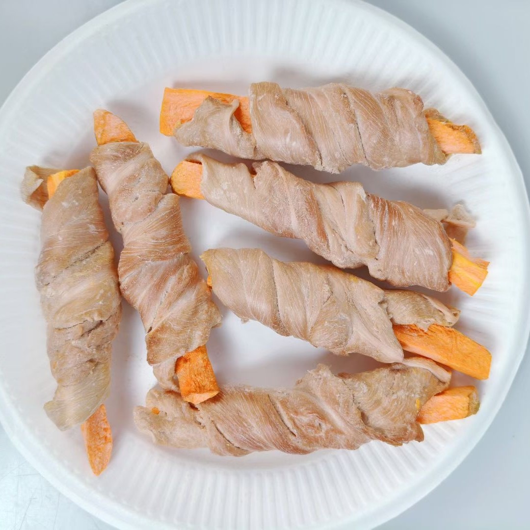 Freeze-Dried Duck Meat & Vegetables Pet Snacks for Cats and Dogs-Teething & Training Mix manufacture