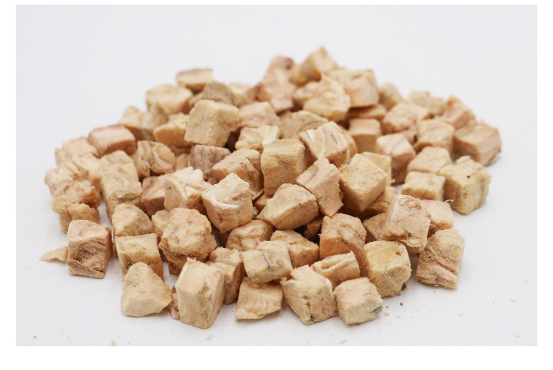 Pet Freeze-Dried Salmon Large Particles Cat & Dog Snacks No Additives Wholesale Made in Weifang Shandong details