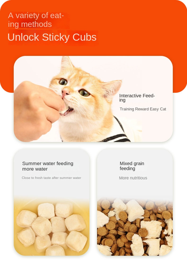 Pet Cat Dog Freeze Dried Goat Milk Snacks 500g Pack Qingdao manufacture