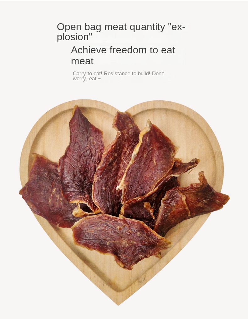 Cats Dogs Pet Snacks Roast Duck Jerky Meat Nutrition Training Reward 88g/bag manufacture