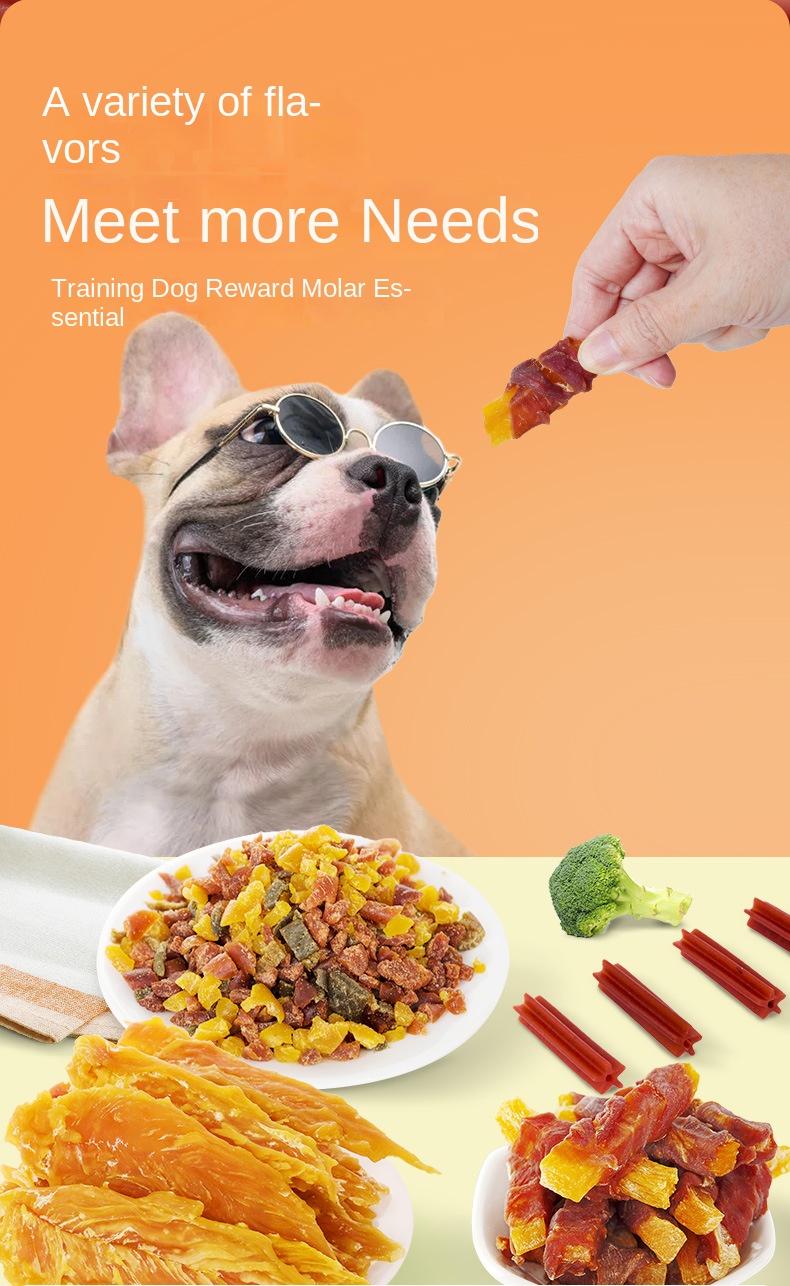 OEM/ODM Dog Snacks Gift Bag 800g Adult Chicken Biscuits Beef Grains Molars Cleaning Wholesale Made in China supplier
