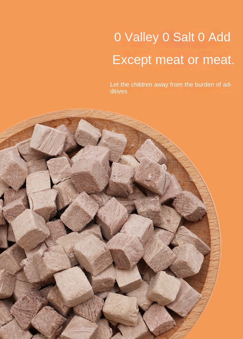 Hot Selling Organic Freeze-Dried Duck Meat Cat Treats Adult High Protein Wholesale OEM Factory supplier