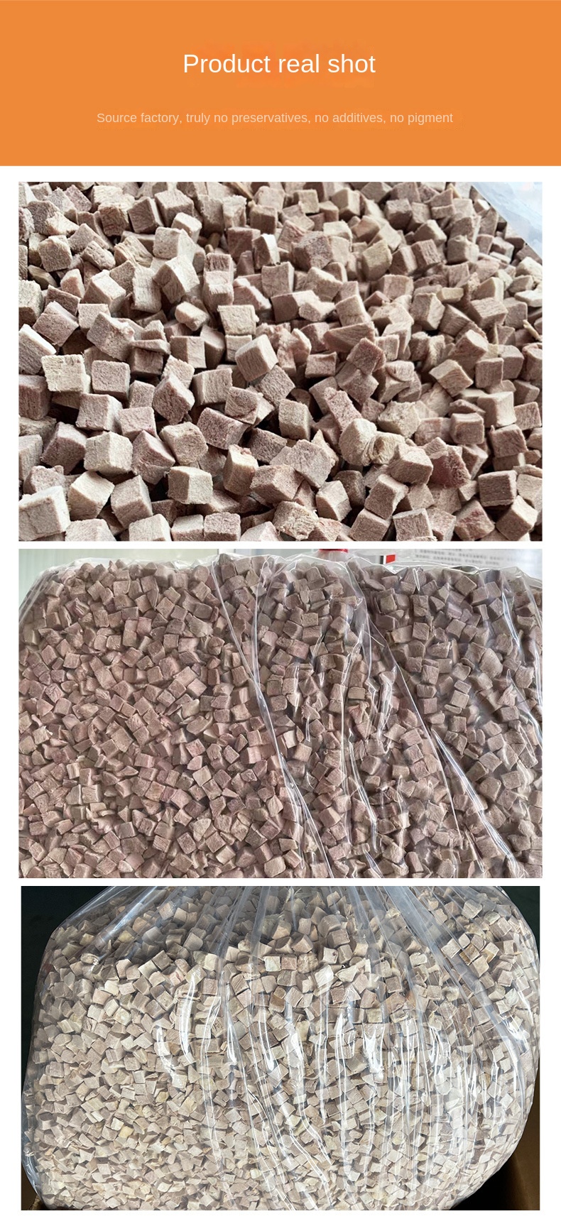 Hot Selling Organic Freeze-Dried Duck Meat Cat Treats Adult High Protein Wholesale OEM Factory manufacture