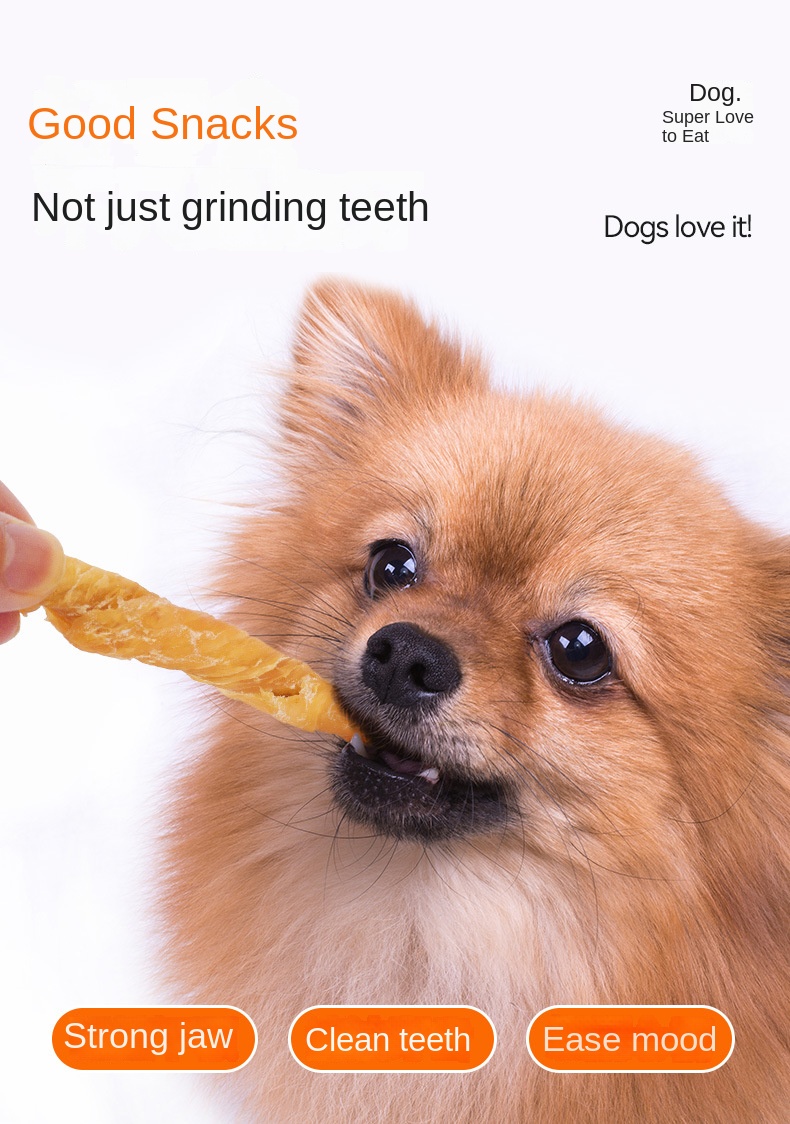 Factory Direct Cowhide Grinding Stick Chicken Duck Meat Winding Bite-resistant Cleaning Nutrition Training Reward Dog Snacks manufacture