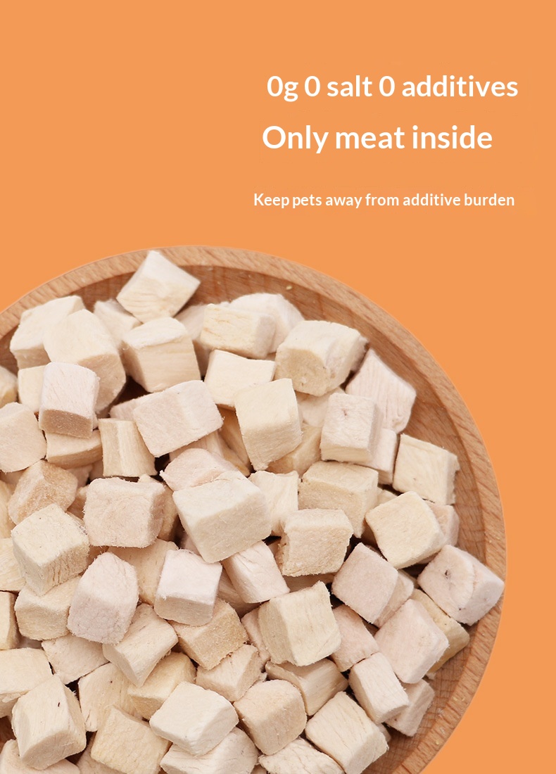Pet Freeze-Dried Chicken Breast Cat Snacks Weifang Origin Staple Food factory