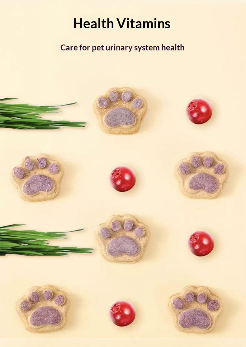 Source Factory Made in China Pet Snacks Cat Dog Claw Cake Suitable Nutrition Matching OEM Customization manufacture