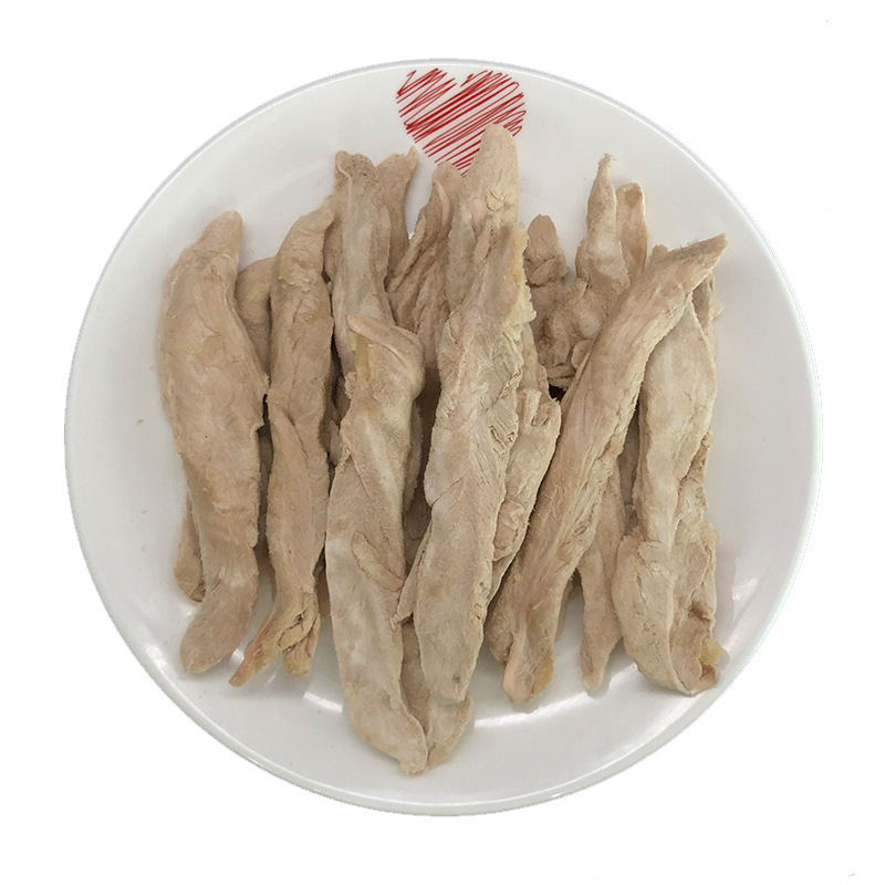 Freeze-dried duck breast white bottom