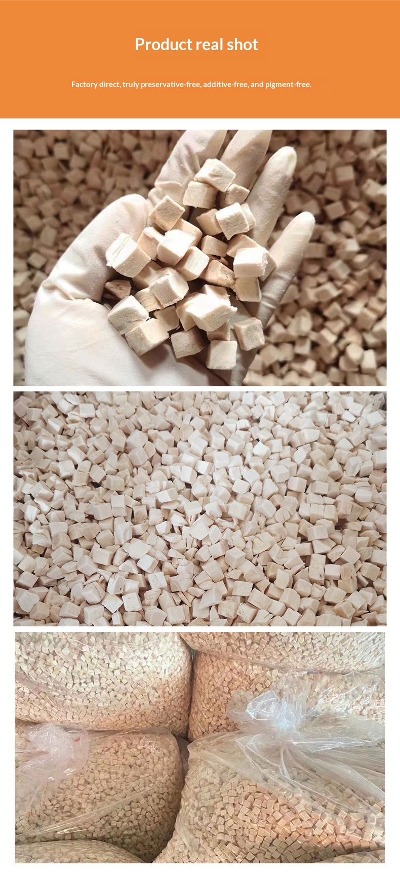Pet Freeze-Dried Chicken Breast Cat Snacks Weifang Origin Staple Food details
