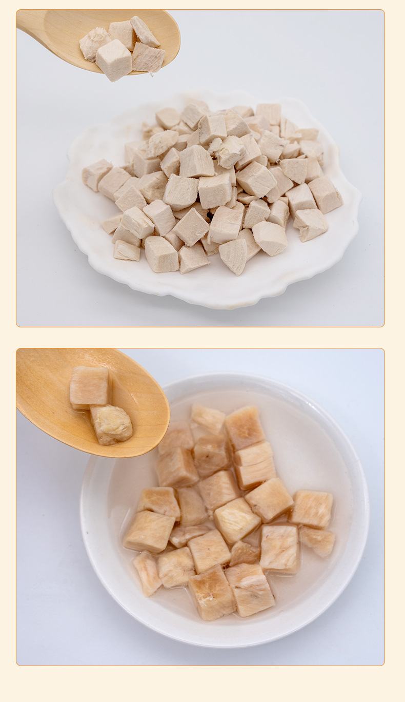 Freeze-dried Chicken Breast Chicken Beef & Duck Meat Pellets 500g Shandong Cat & Dog Snacks factory