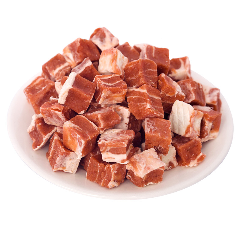 LUSCIOUS High Protein Low-Fat Salmon & Cod Rawhide Dog Treats-Supports Digestive & Skin & Coat Health 100g/pc Factory Wholesale manufacture