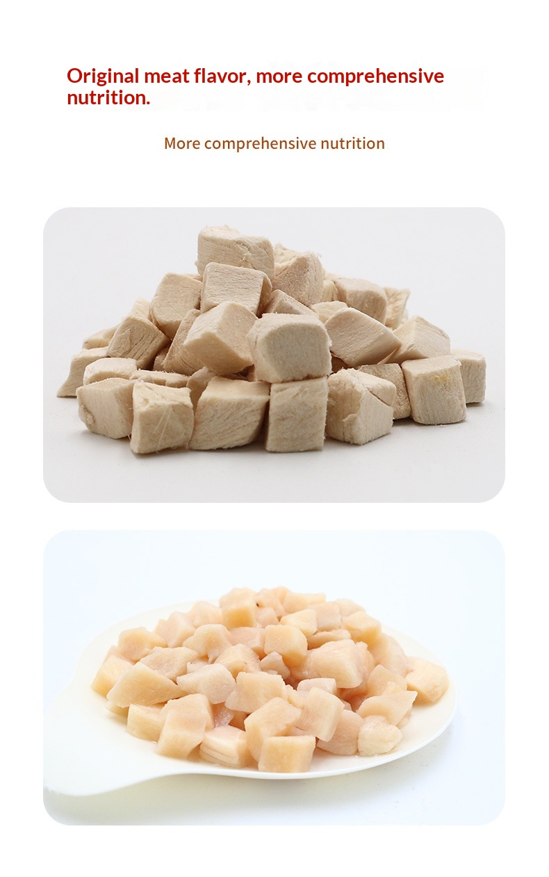 Pet Freeze-Dried Chicken Breast Cat Snacks Weifang Origin Staple Food details