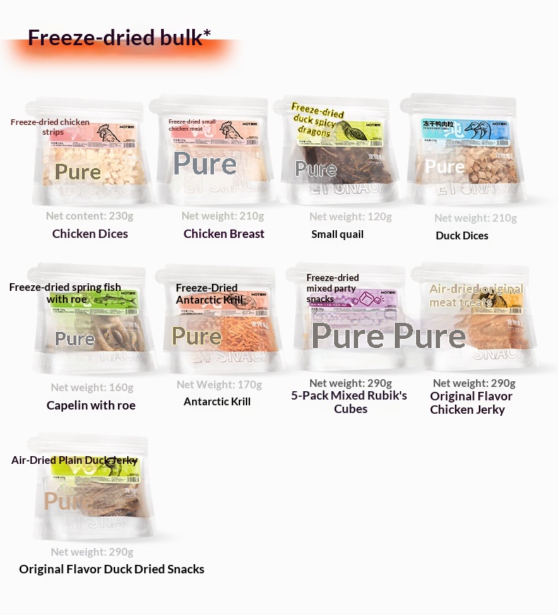 Freeze-Dried Beef Chop Raw Cut Mix Training Rewards Cat Dog Snacks supplier