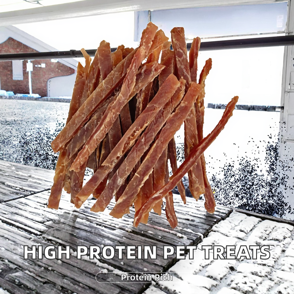 OEM Custom Logo Organic Rawhide Meat Duck Food High Protein Nutrition Exotic Small Snacks Breeds Safe factory