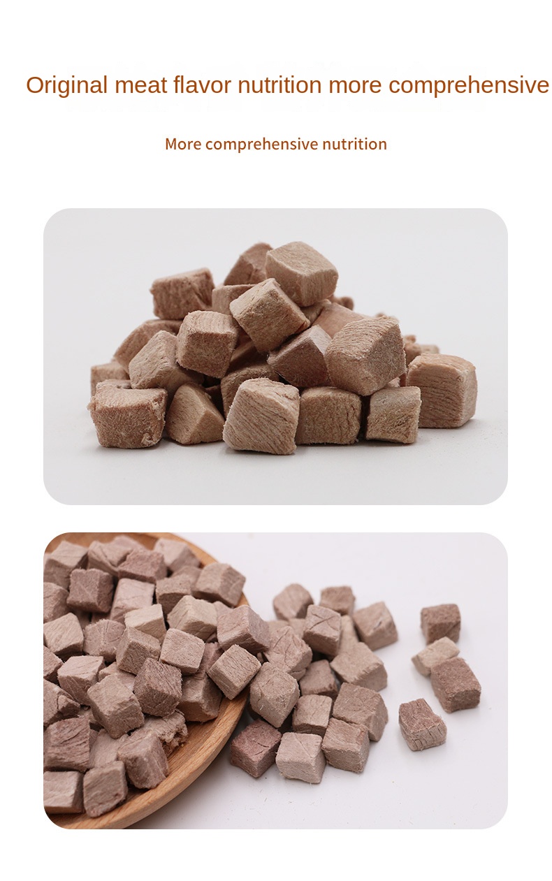 OEM Custom Freeze Dried Duck Meat Cat Snacks From Weifang Shandong Made in China details