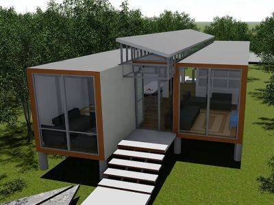 Výhoda priestorovej účinnosti rozširovateľných kontajnerových domov