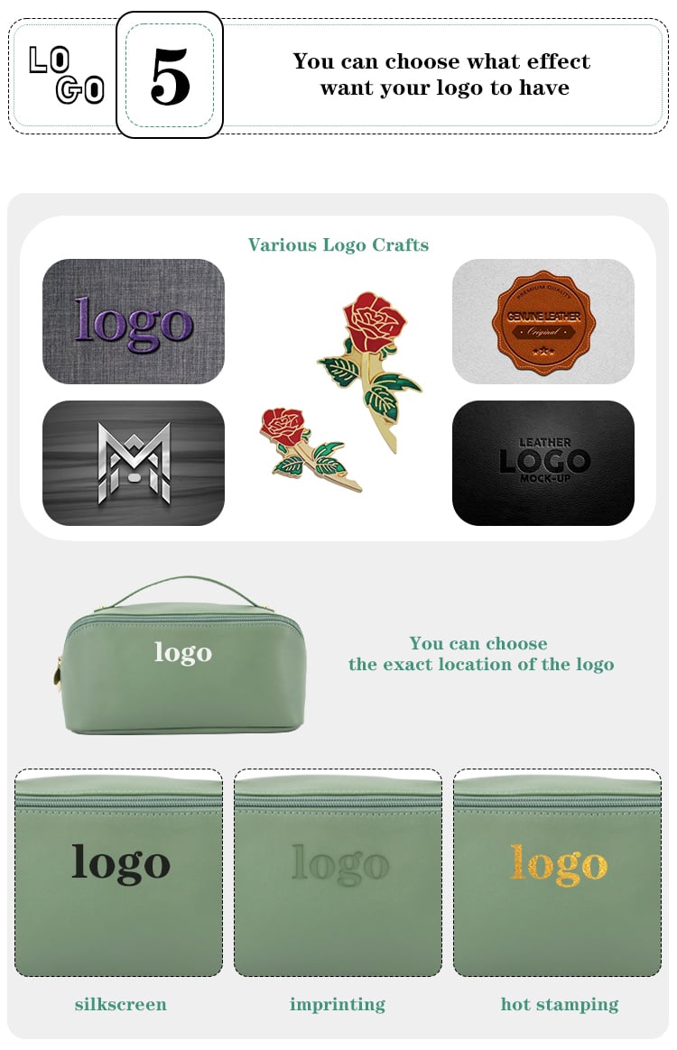 Women's Quilted Cotton Cosmetic Vanity Bag with Zipper Custom Logo Soft Travel Toiletry Makeup Case for Storage factory