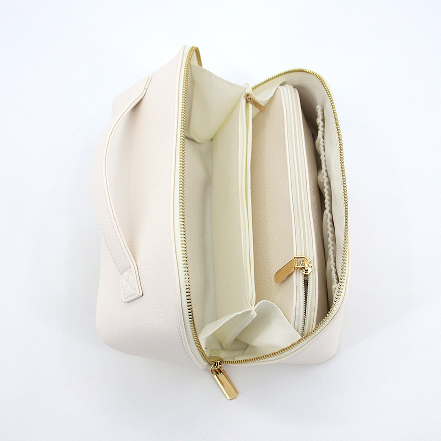 Luxury Cosmetic Bags Fashion Washing PU Large Capacity Travel Bags details