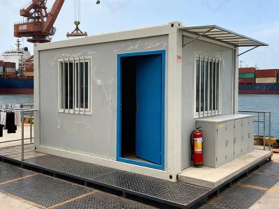 Rangka baja yang dapat didaur ulang dan interior ber-VOC rendah membuat rumah prefabrikasi lebih berkelanjutan