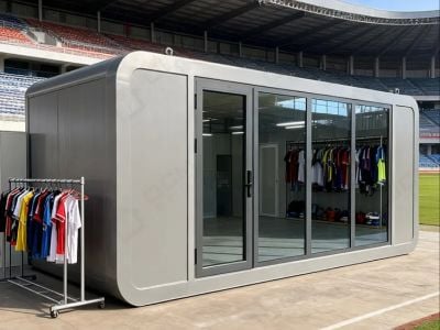 المساكن الجاهزة المستدامة المصنوعة من الحاويات تدعم الحياة في المناطق النائية دون التنازل عن الراحة
