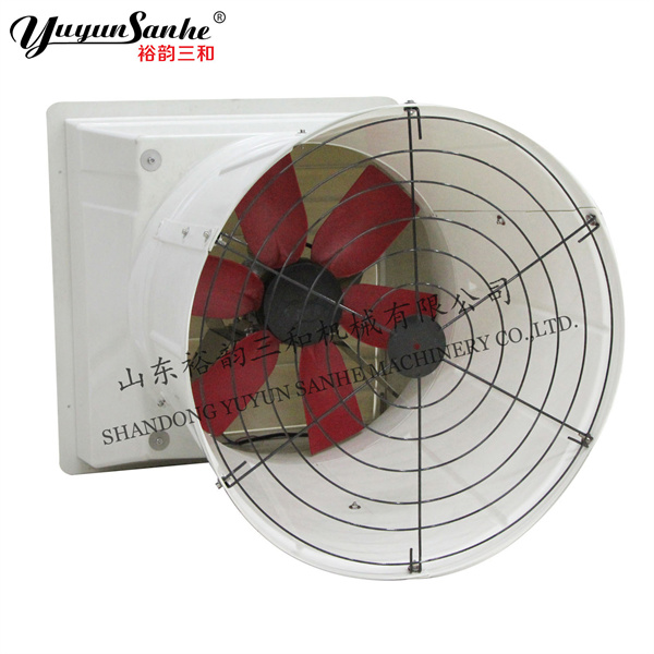 Enerji-uxsiyyatlı fibreglass ventilyator tərəvəh evi üçün