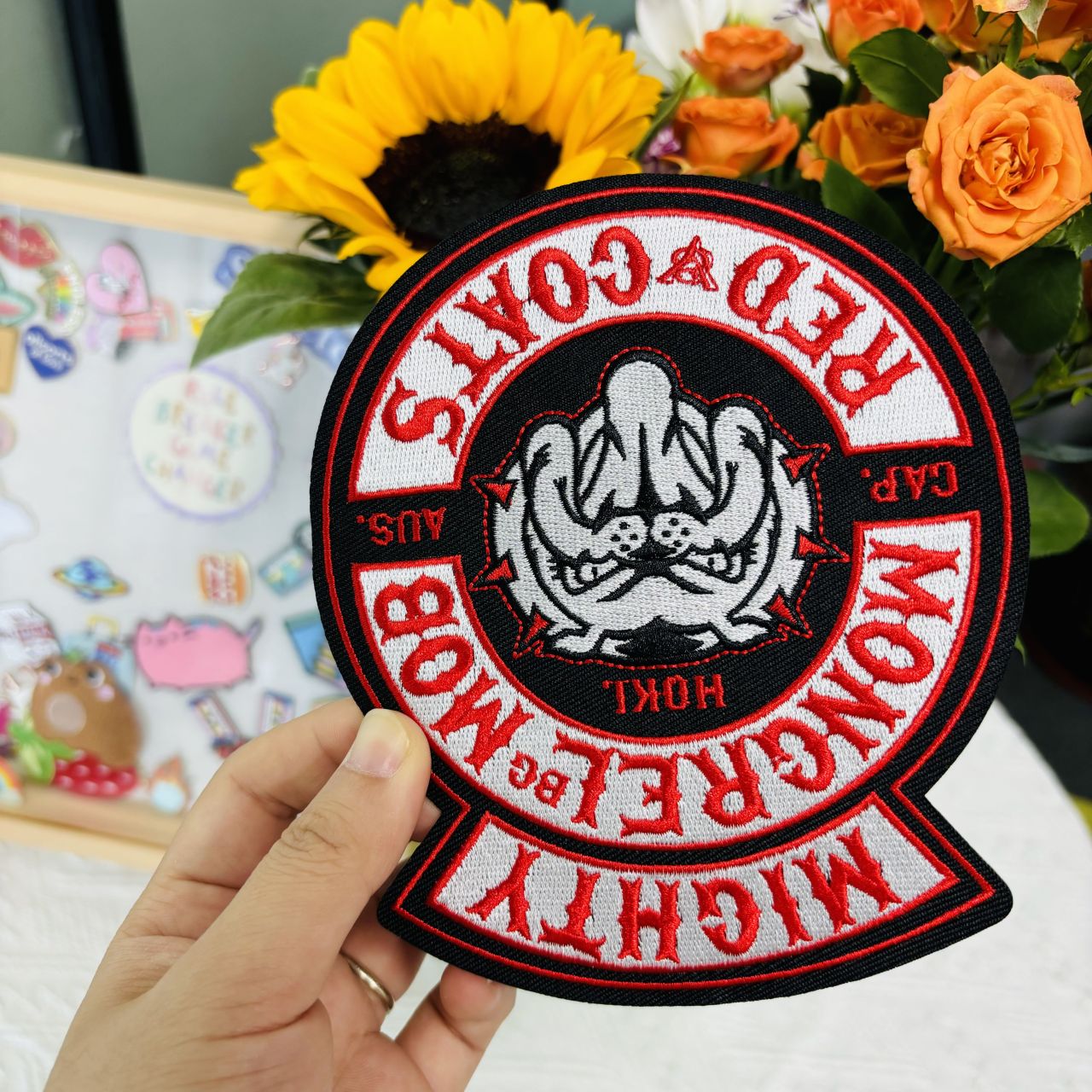 Tilpasning af tøj med broderilapper