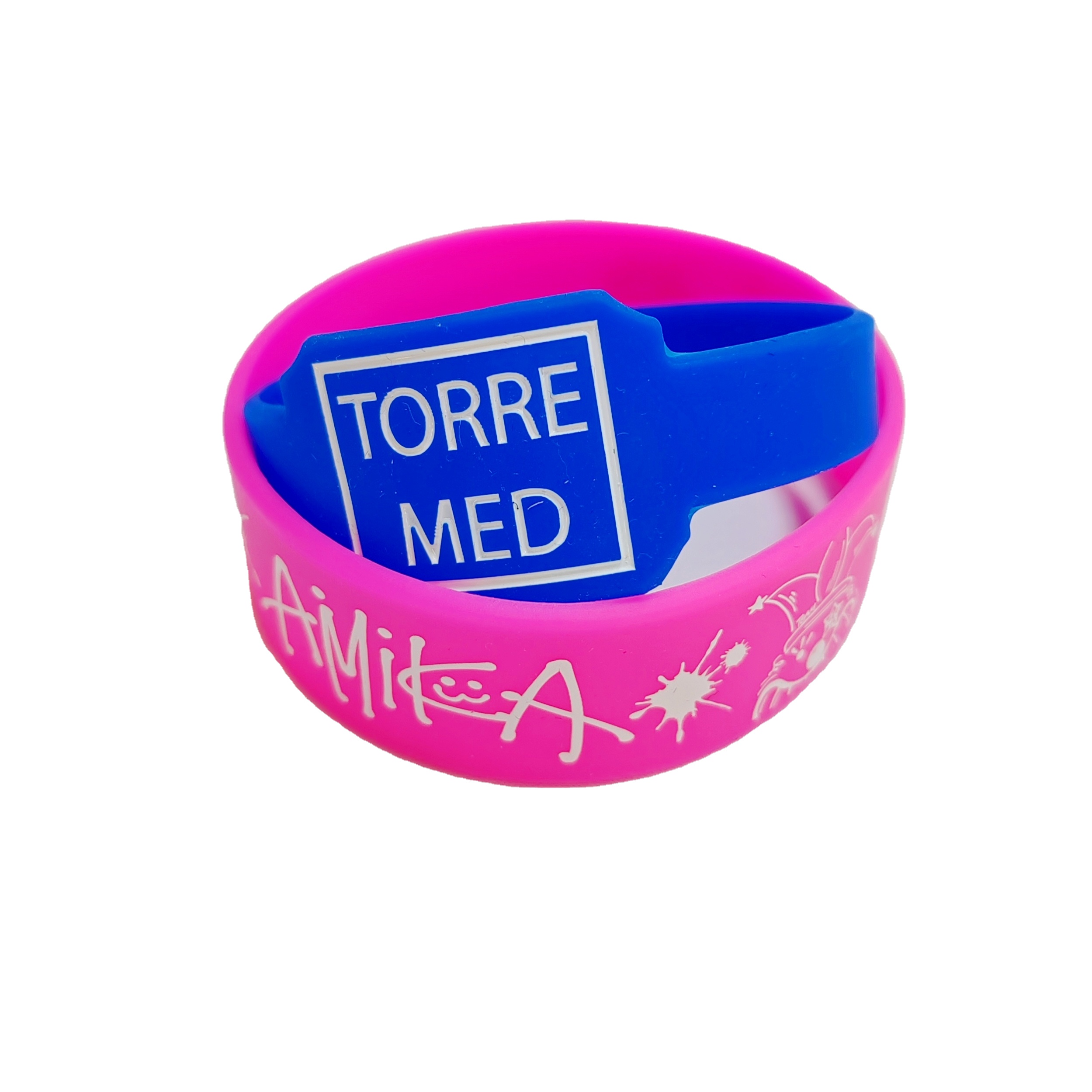 Factory Wholesale Fashionable Design Sublimation Luminous Blank Bracelet Wristband Custom Fabric Sport Wristband for Gifts manufacture