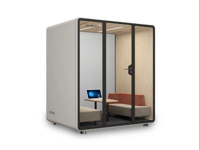 Soundproof Work Pods in Hybrid and Activity-Based Workplaces