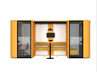 How a Booth Meeting Room Fits into a Flexible Workspace